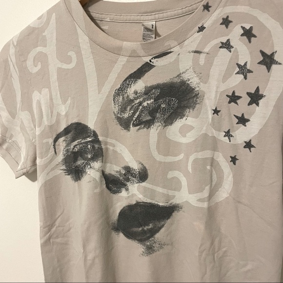 American Apparel Early Y2K Kat Von D T-Shirt - Picture 2 of 5